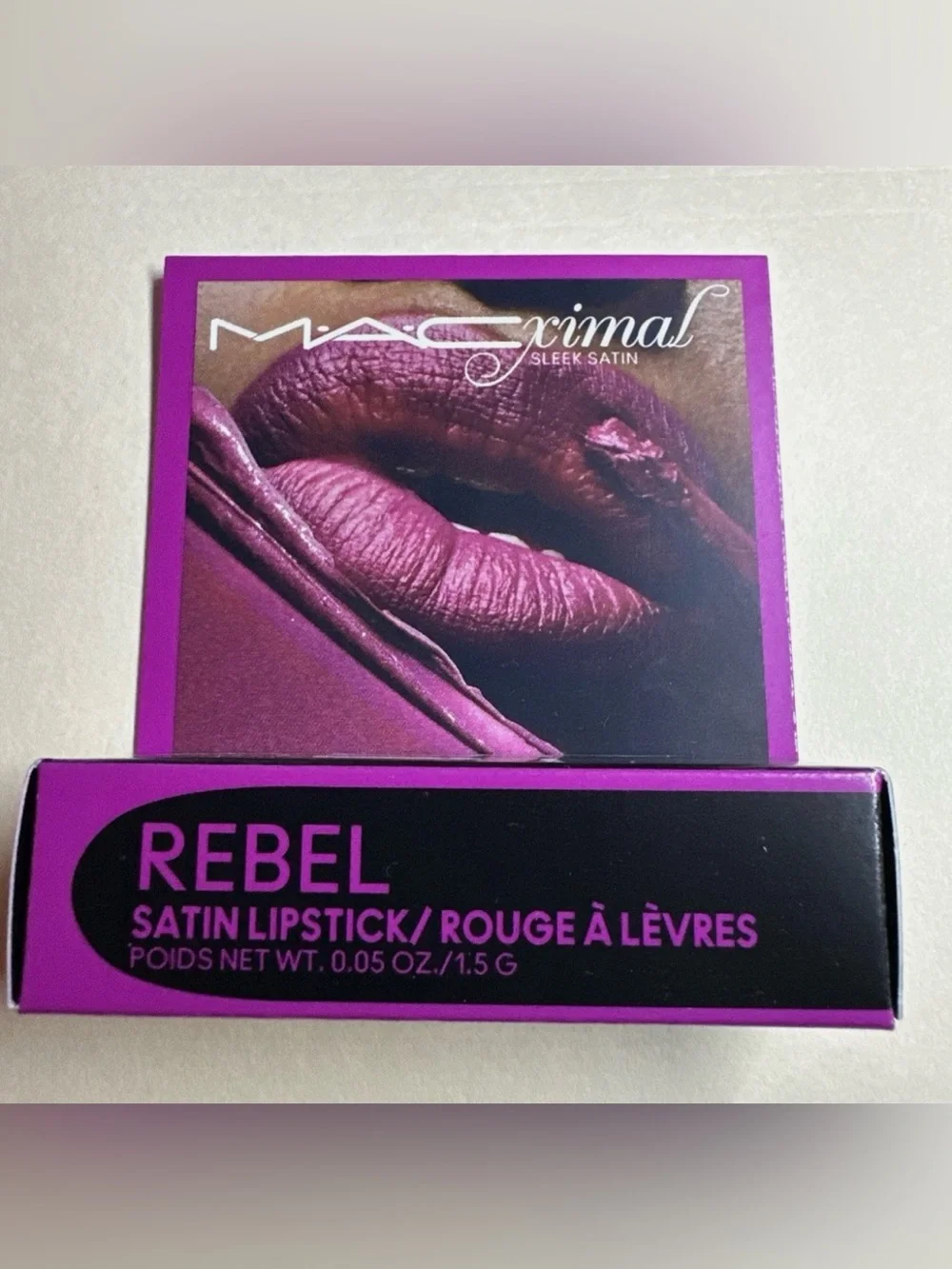 New! MAC Cosmetics Rebel lipstick